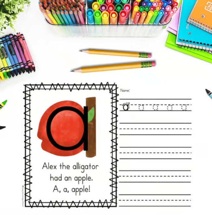Alphabet Handwriting Pack with Embedded Mnemonics - Image 3